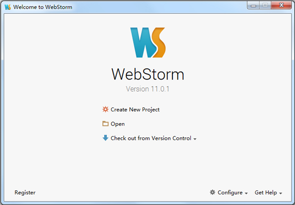 JavaScript IDE WebStorm(Html5) V11.0.1